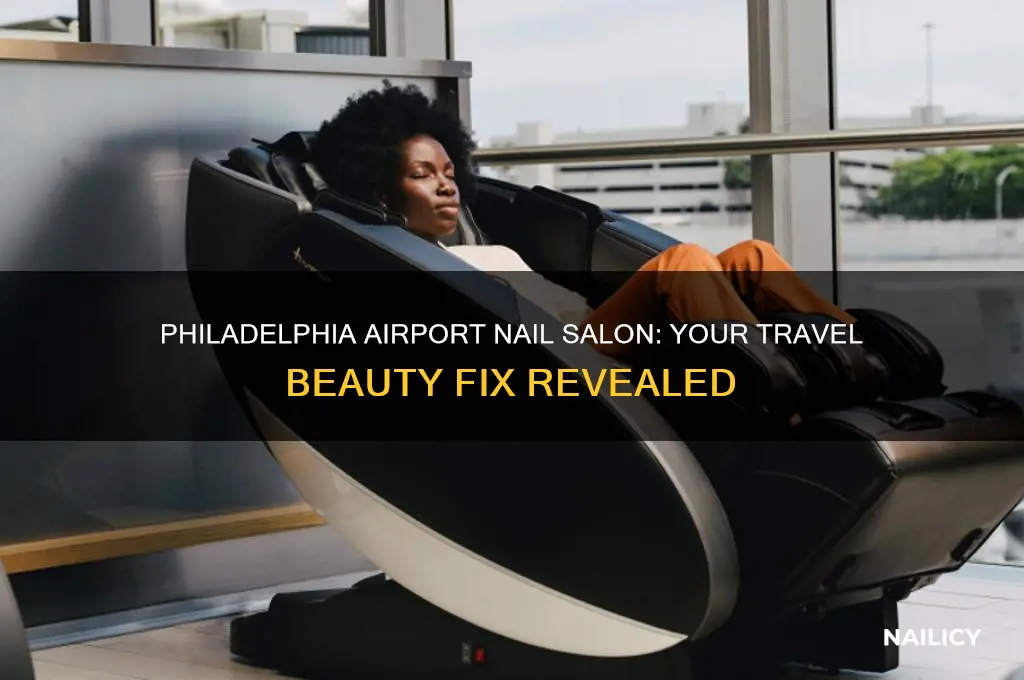 is there a nail salon in philadelphia airport