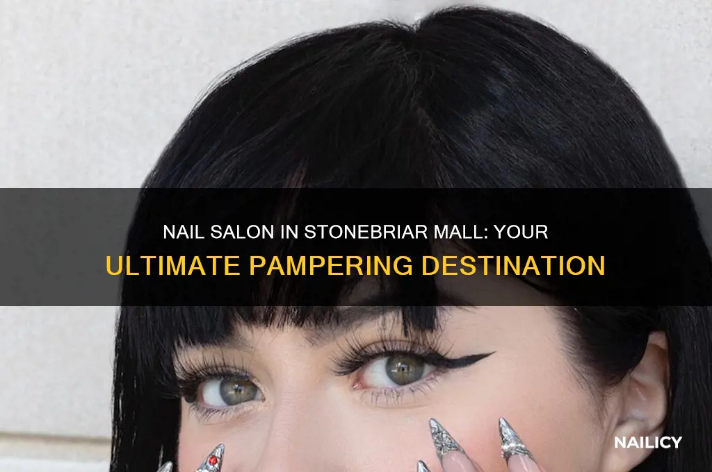 is there a nail salon in stonebriar mall