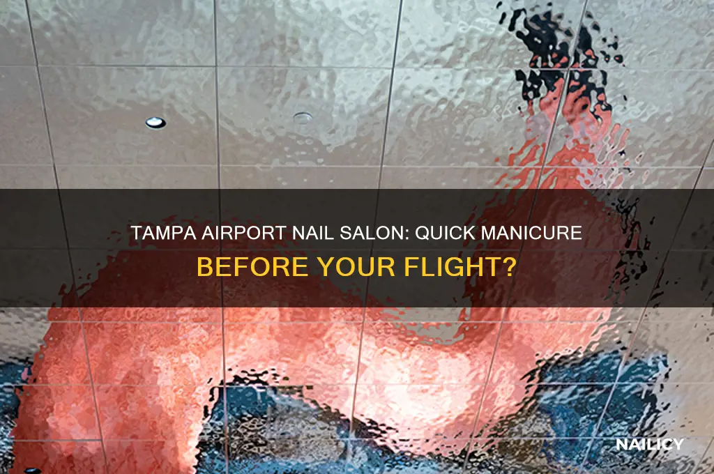is there a nail salon in tampa airport