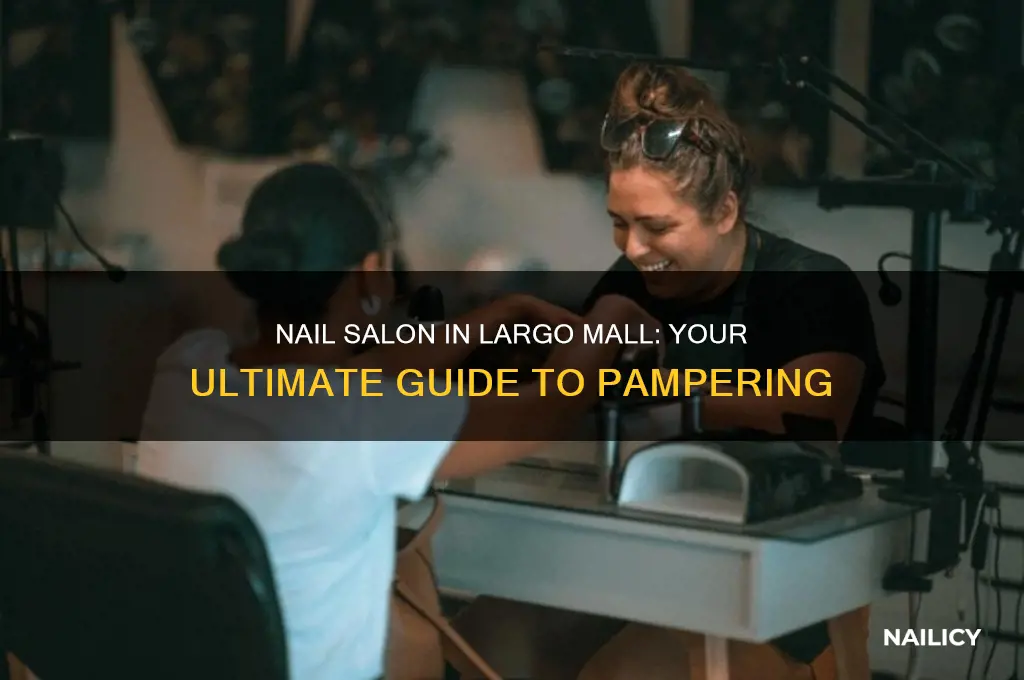 is there a nail salon in the largo mall