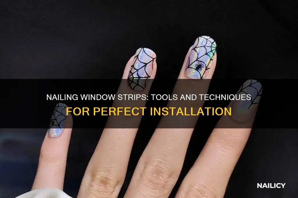 is there a nailer for window nailing strips