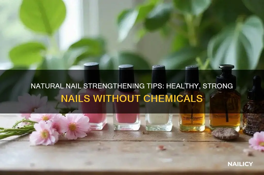 is there a natural way to strengthen nails
