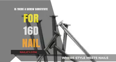 Screw Alternatives: Can You Replace 16d Nails in Wood Projects?