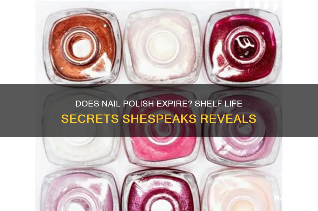 is there a shelf life on nail polish shespeaks