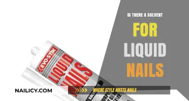 Can Liquid Nails Be Dissolved? Exploring Solvent Options and Tips