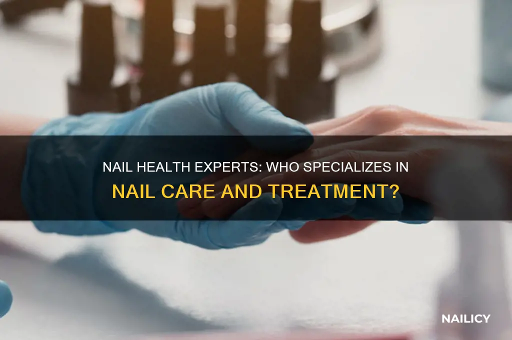 is there a specialist who deals with nails