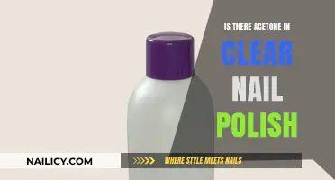 Clear Nail Polish Ingredients: Does Acetone Play a Role?