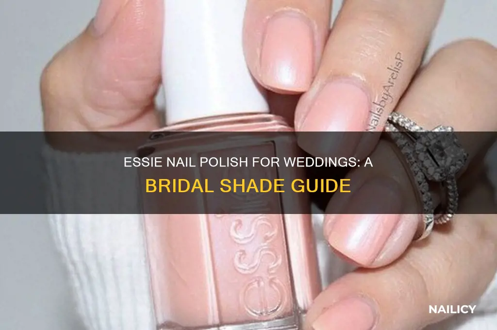 is there an essie nail polish named for a wedding