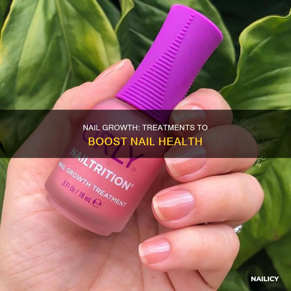 is there any treatment to solve non-growing nails