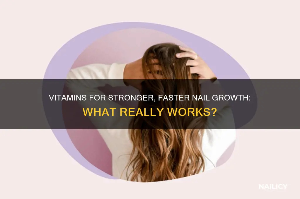 is there any vitamin that help nail growth