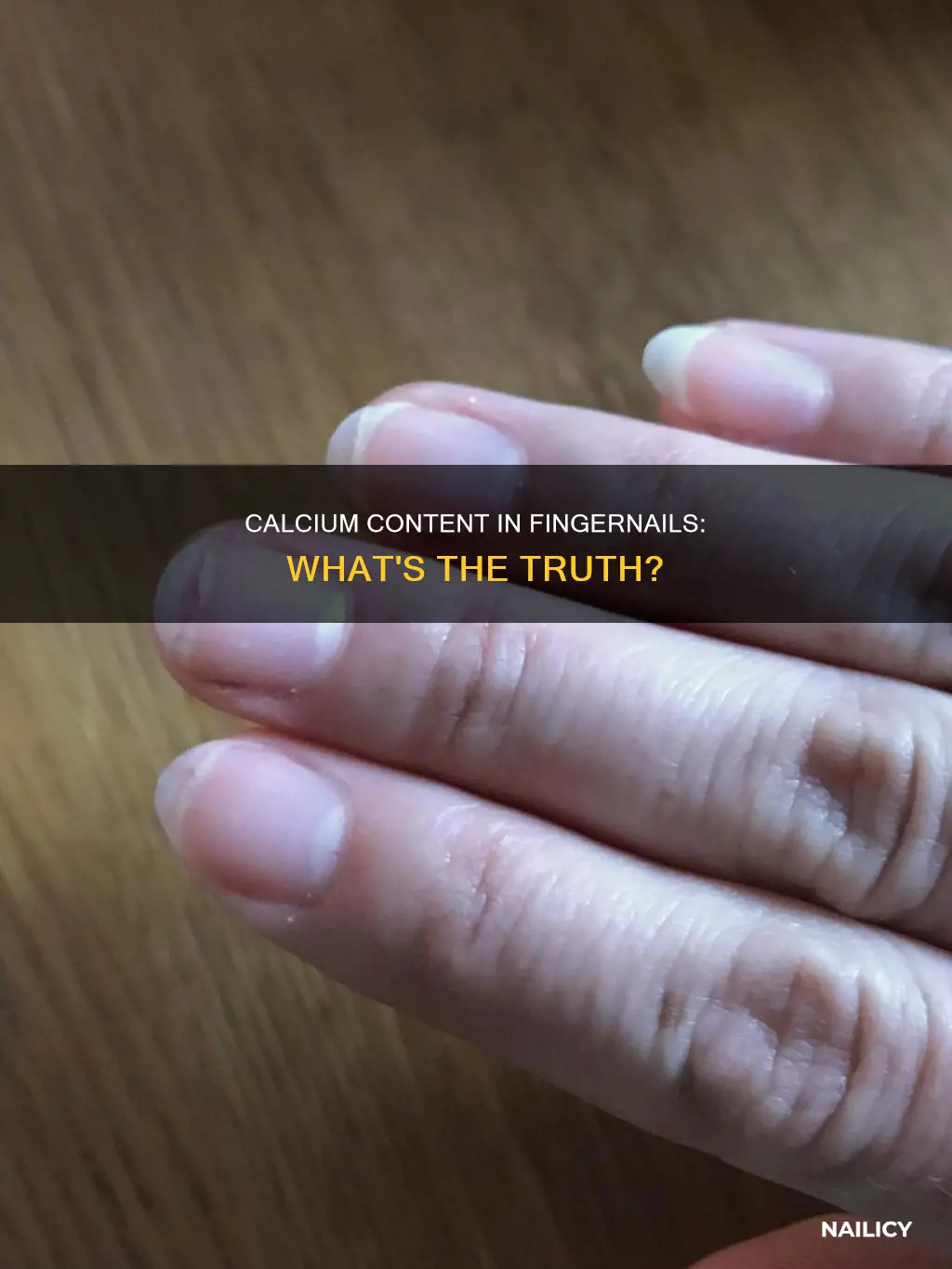 is there calcium in your finger nails