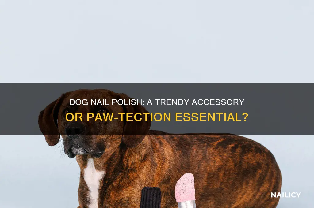 is there dog nail polish