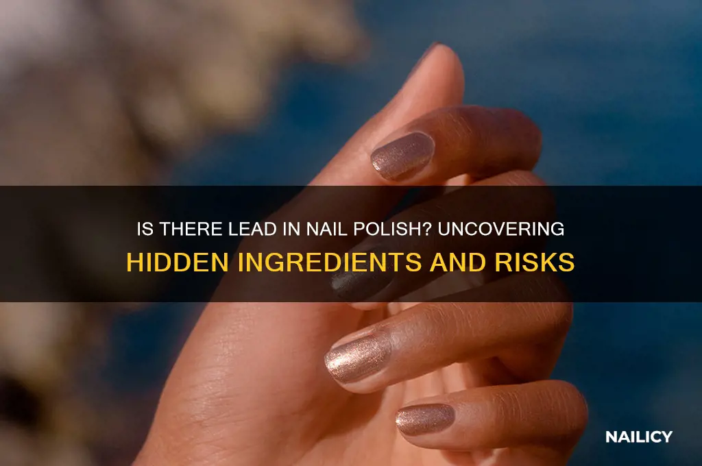 is there lead in nail polish