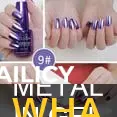 is there metal in gel nail polish
