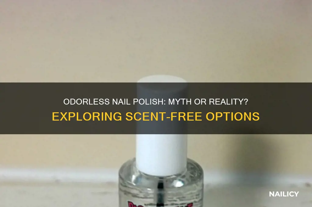 is there odorless nail polish