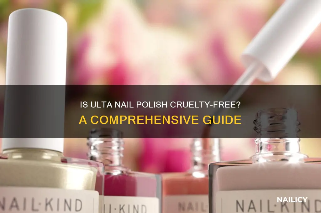 is ulta nail polish cruelty free