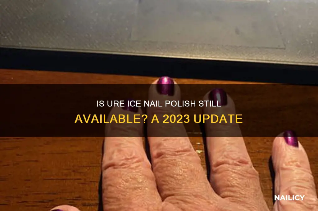 is ure ice nail polish still made