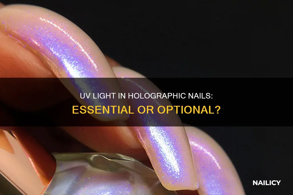 is uv light necessary for holographic nails