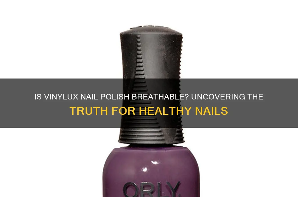 is vinylux nail polish breathable