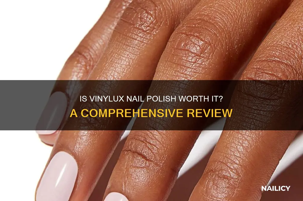 is vinylux nail polish good