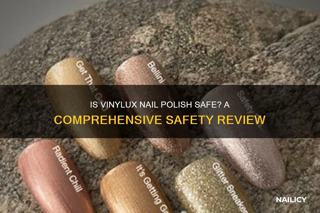 is vinylux nail polish safe