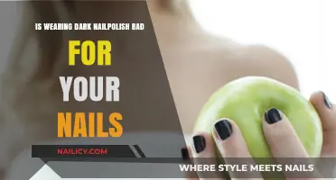Dark Nail Polish: Harmful or Harmless for Your Nail Health?