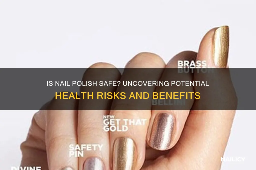 is wearing nail polish harmful