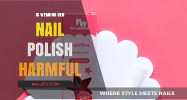 Is Red Nail Polish Safe? Potential Health Risks Explained