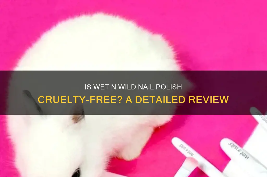 is wet and wild nail polish cruelty free