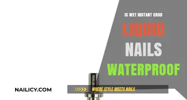 Is Wet Instant Grab Liquid Nails Waterproof? A Comprehensive Review