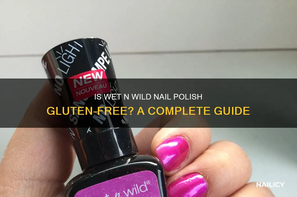 is wet n wild nail polish gluten free
