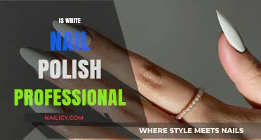 Is White Nail Polish Professional? Workplace Etiquette Explained