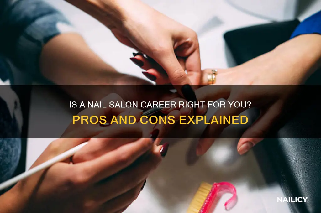 is working in a nail salon worth it