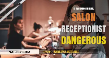 Nail Salon Receptionist Safety: Risks and Precautions to Consider
