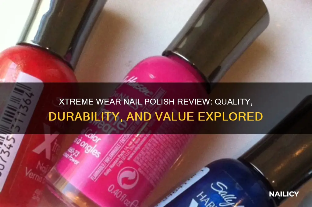 is xtreme wear nail polish good