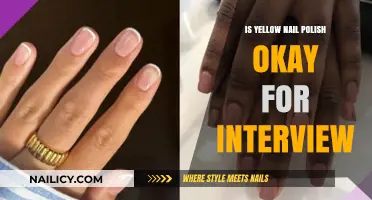 Is Yellow Nail Polish Interview-Appropriate? Tips for Professional Style
