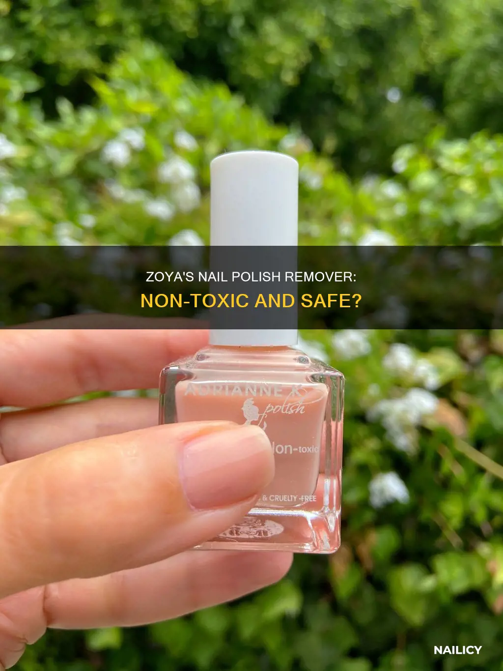 is zoya nail polish remover non toxic