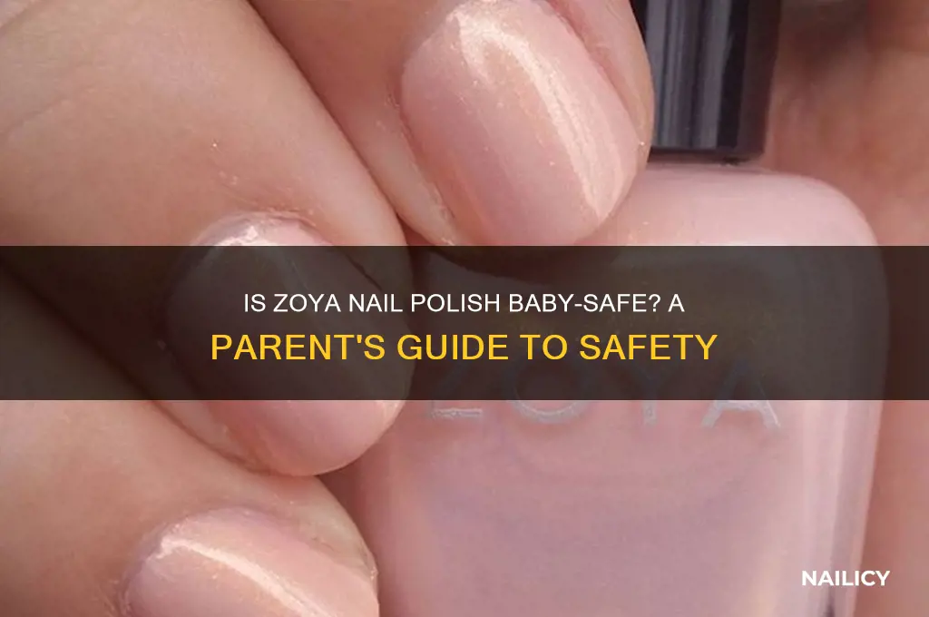 is zoya nail polish safe for babies