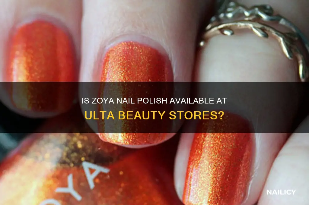 is zoya nail polish sold at ulta