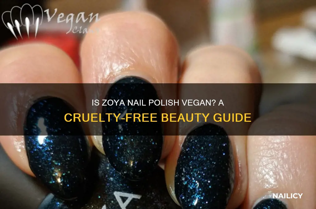 is zoya nail polish vegan