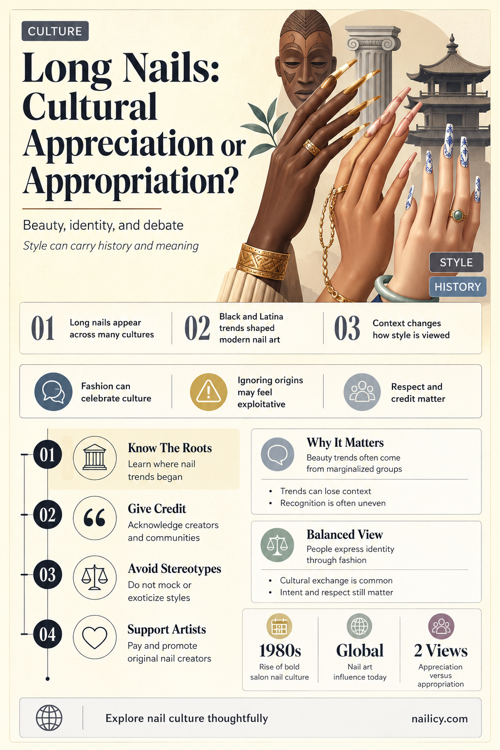 are long nails cultural appropriation