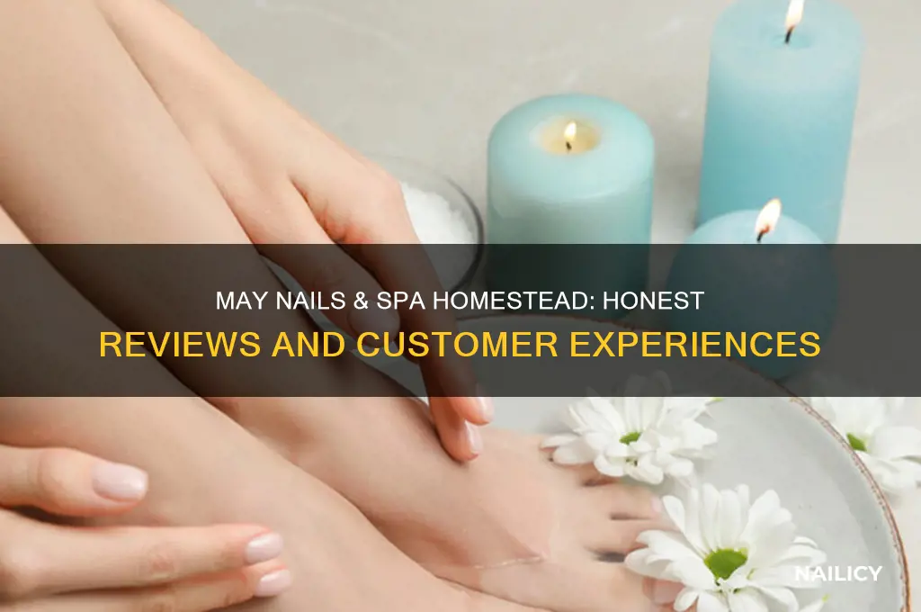 may nails & spa homestead reviews