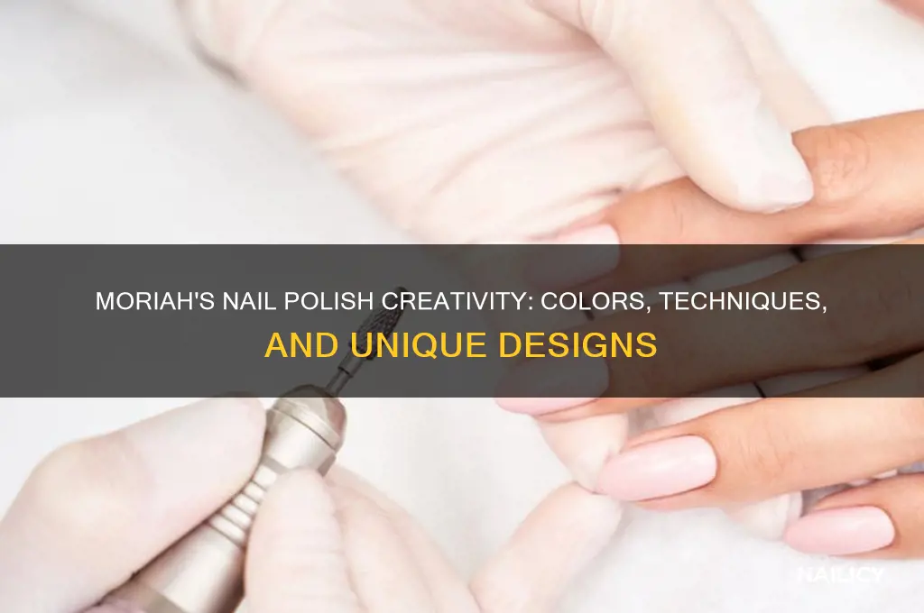 me nail polish moriah