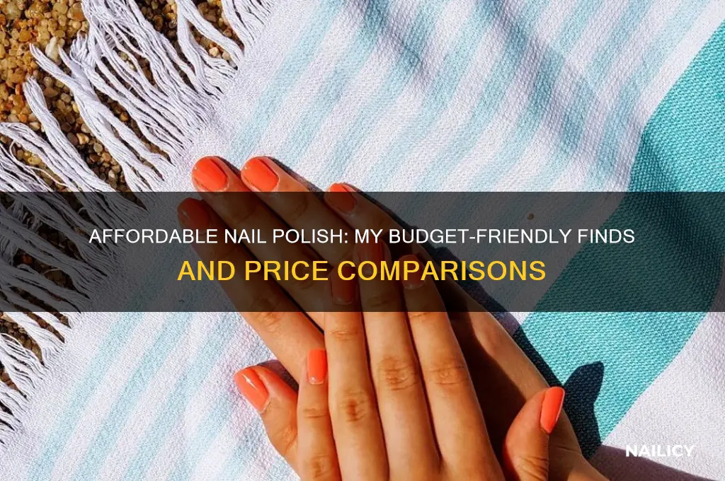 me on nail polish price