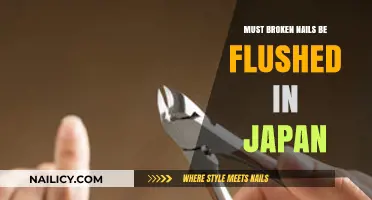 Flushing Broken Nails in Japan: Cultural Norms and Proper Disposal