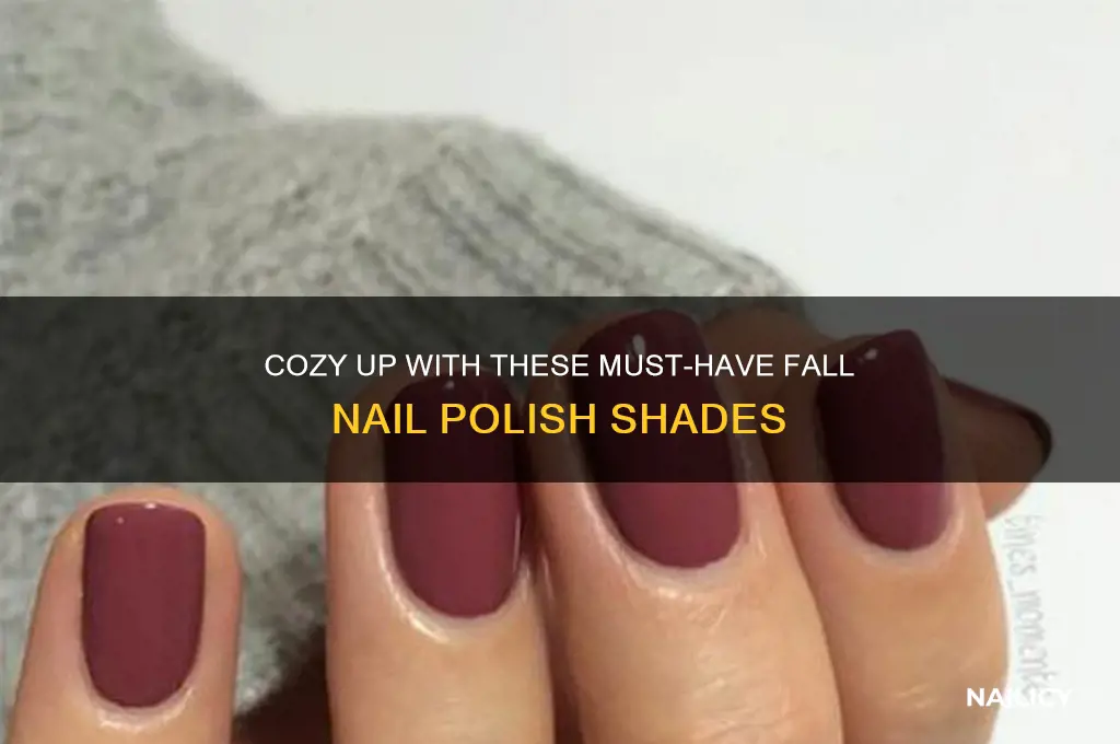 must have nail polish for fall