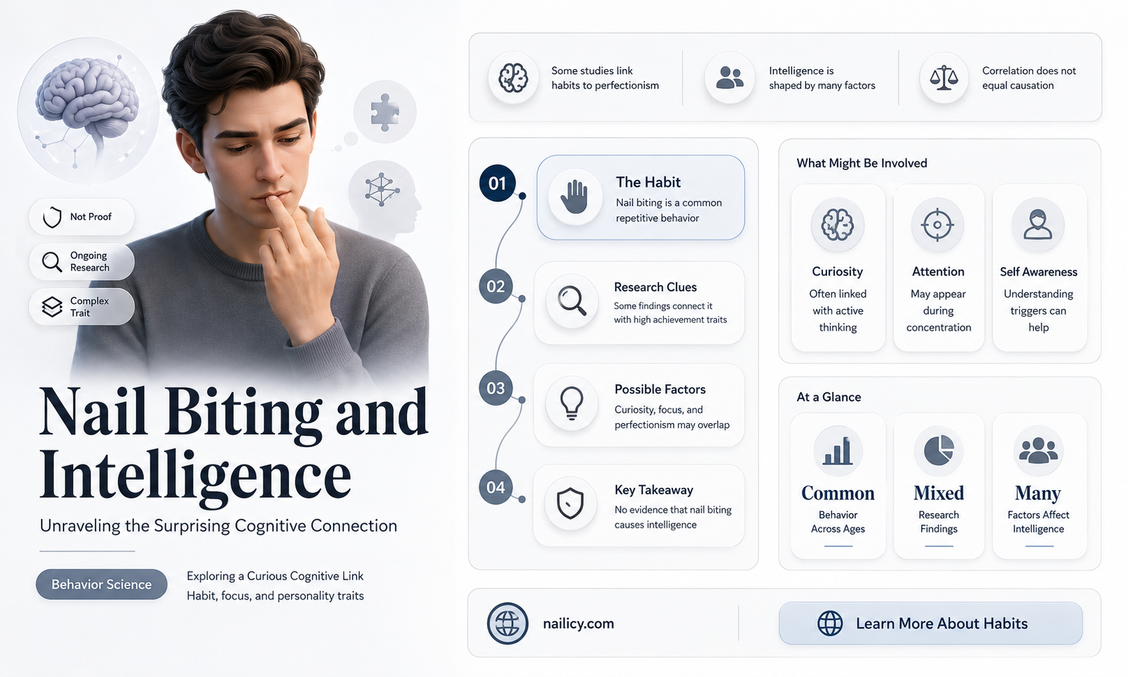 are nail biters intelligent
