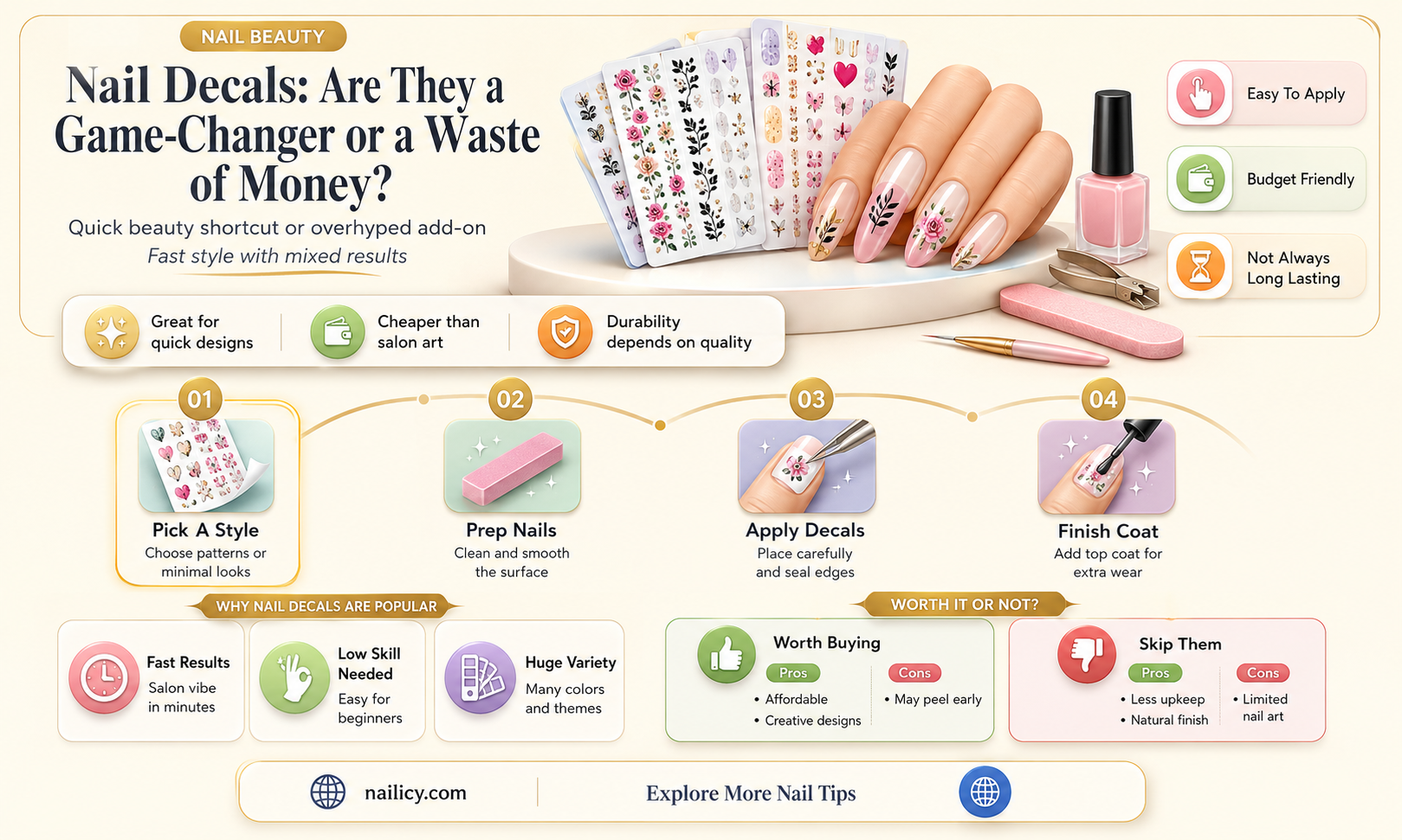 are nail decals worth it