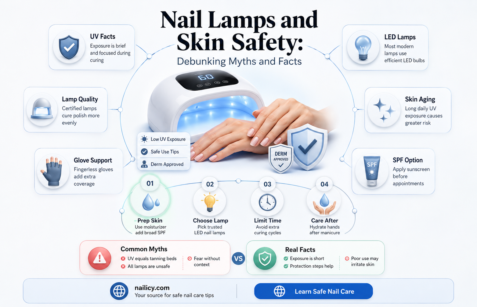 are nail lamps bad for your skin
