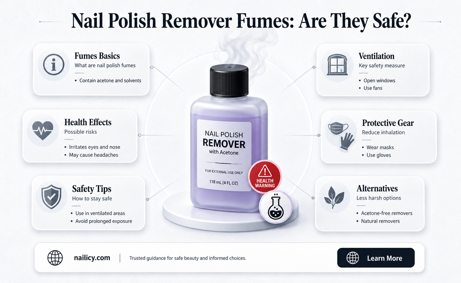 are nail polish remover fumes harmful